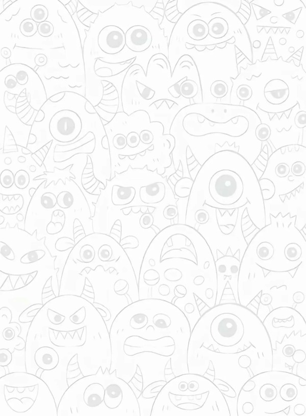 tranh tô màu cute 34