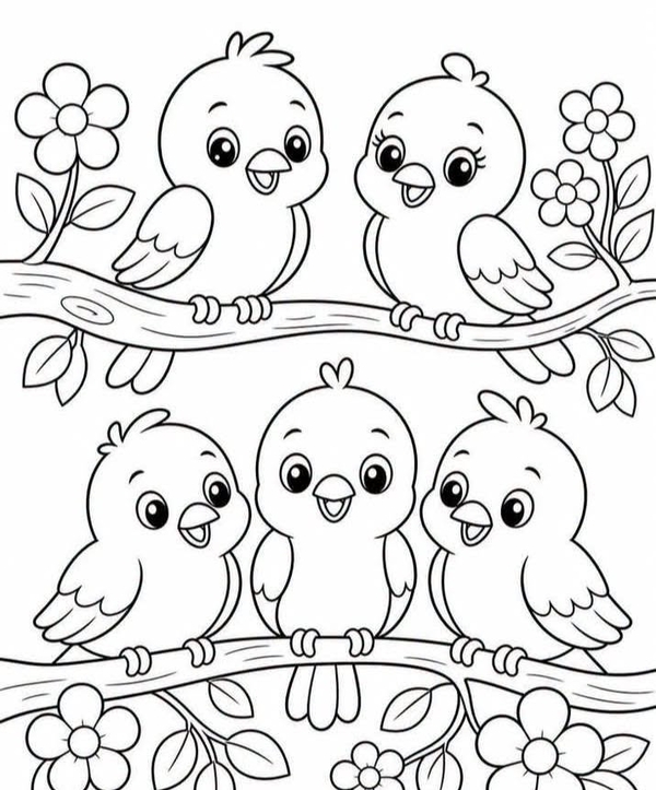 tranh tô màu cho bé 4-5 tuổi 8