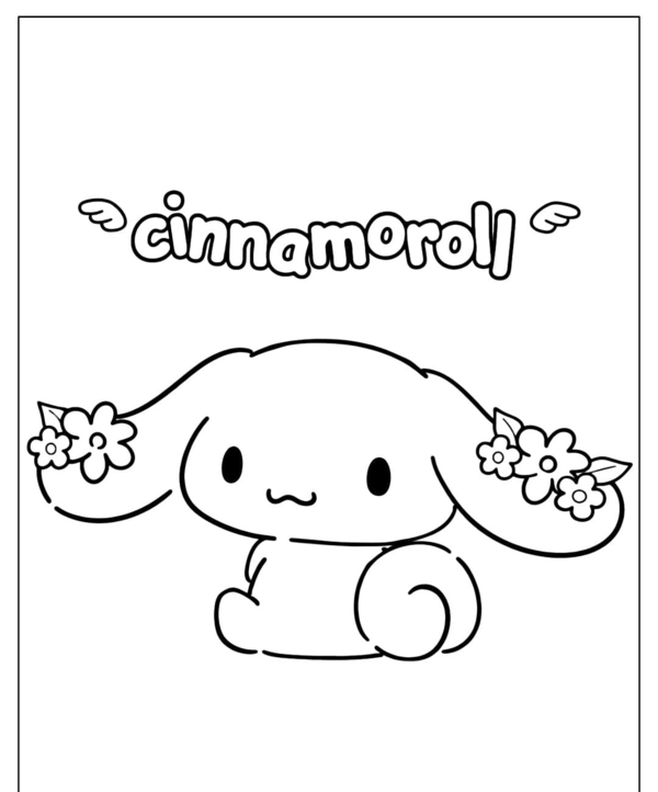 tranh tô màu cinnamoroll 12