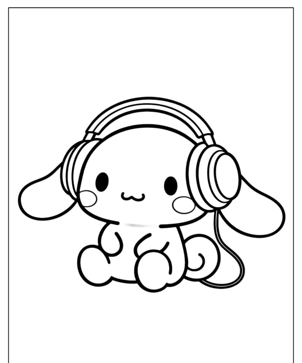 tranh tô màu cinnamoroll 13