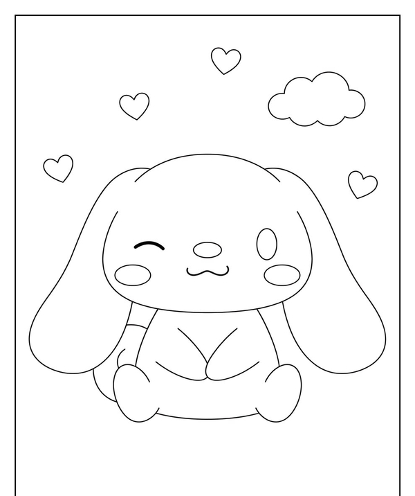 tranh tô màu cinnamoroll 41