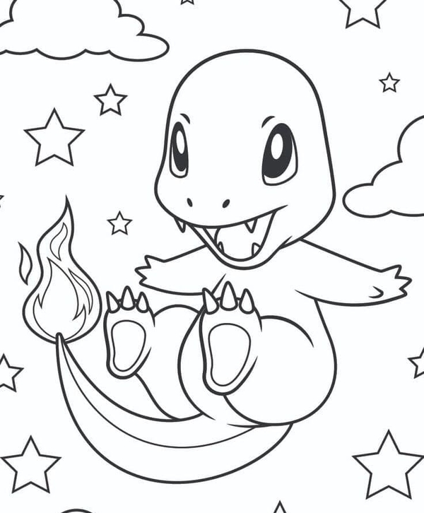286+ Tranh tô màu Pokemon cho bé tự xây đội hình đầy màu sắc