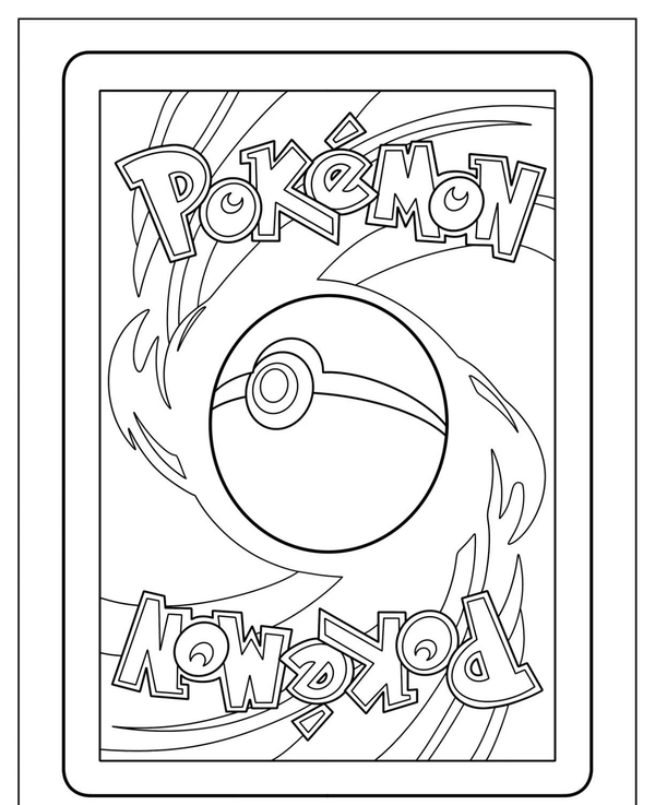 tranh tô màu pokemon 21