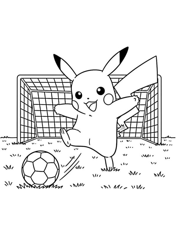 tranh tô màu pokemon 22