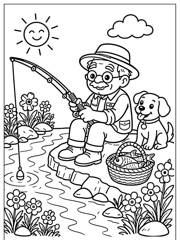 tranh tô màu vườn hoa 17